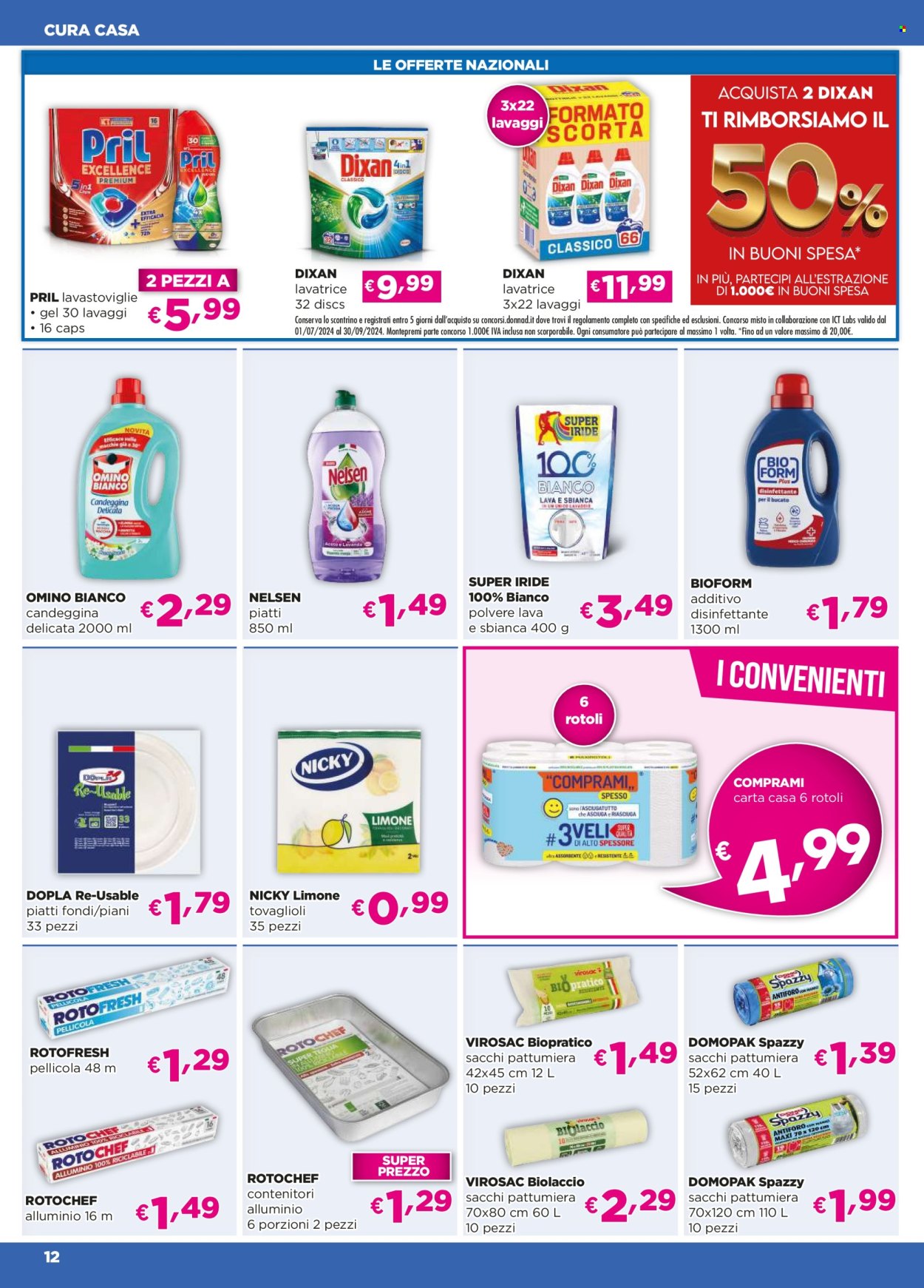 Volantino Acqua & Sapone - 25/7/2024 - 11/8/2024. Pagina 12
