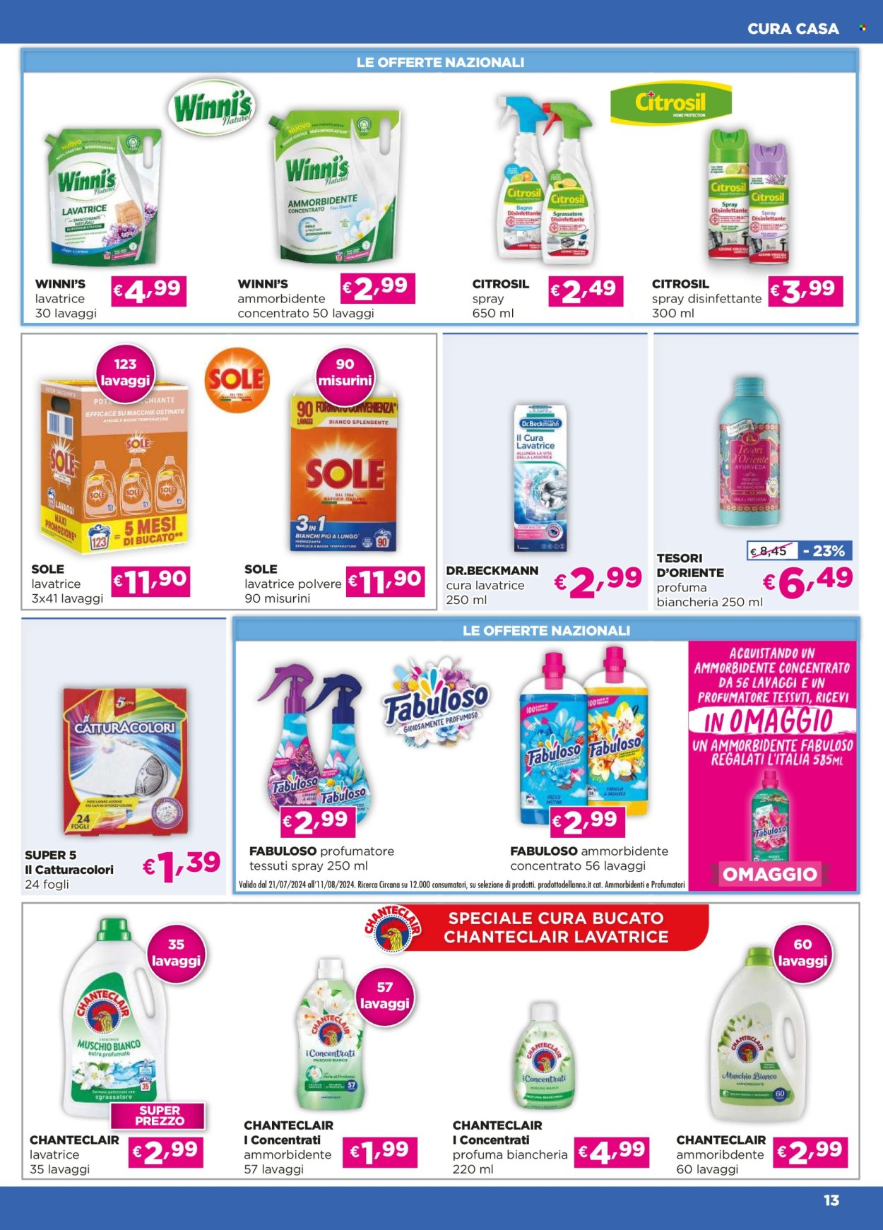 Volantino Acqua & Sapone - 25/7/2024 - 11/8/2024. Pagina 13