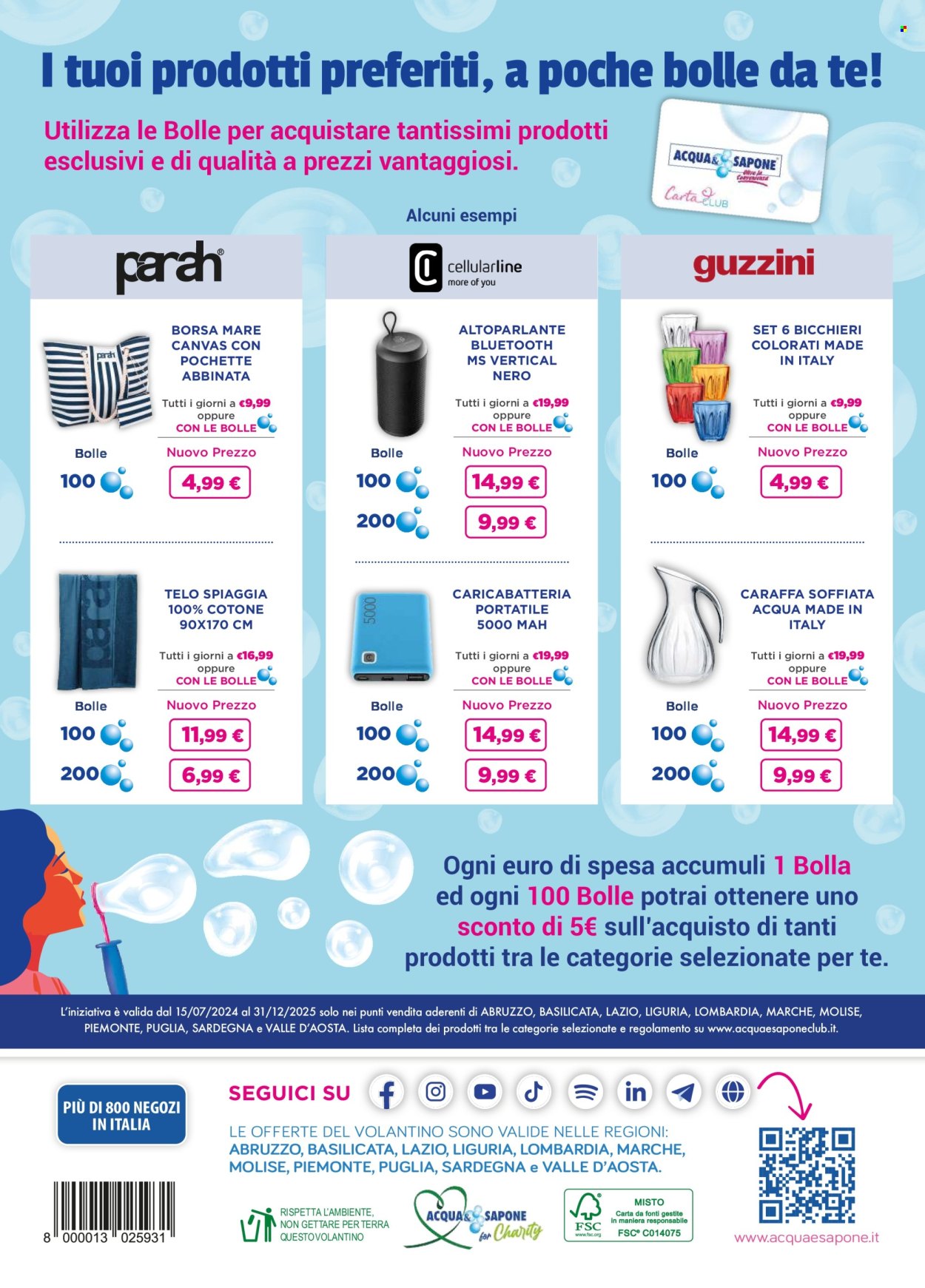 Volantino Acqua & Sapone - 25/7/2024 - 11/8/2024. Pagina 16