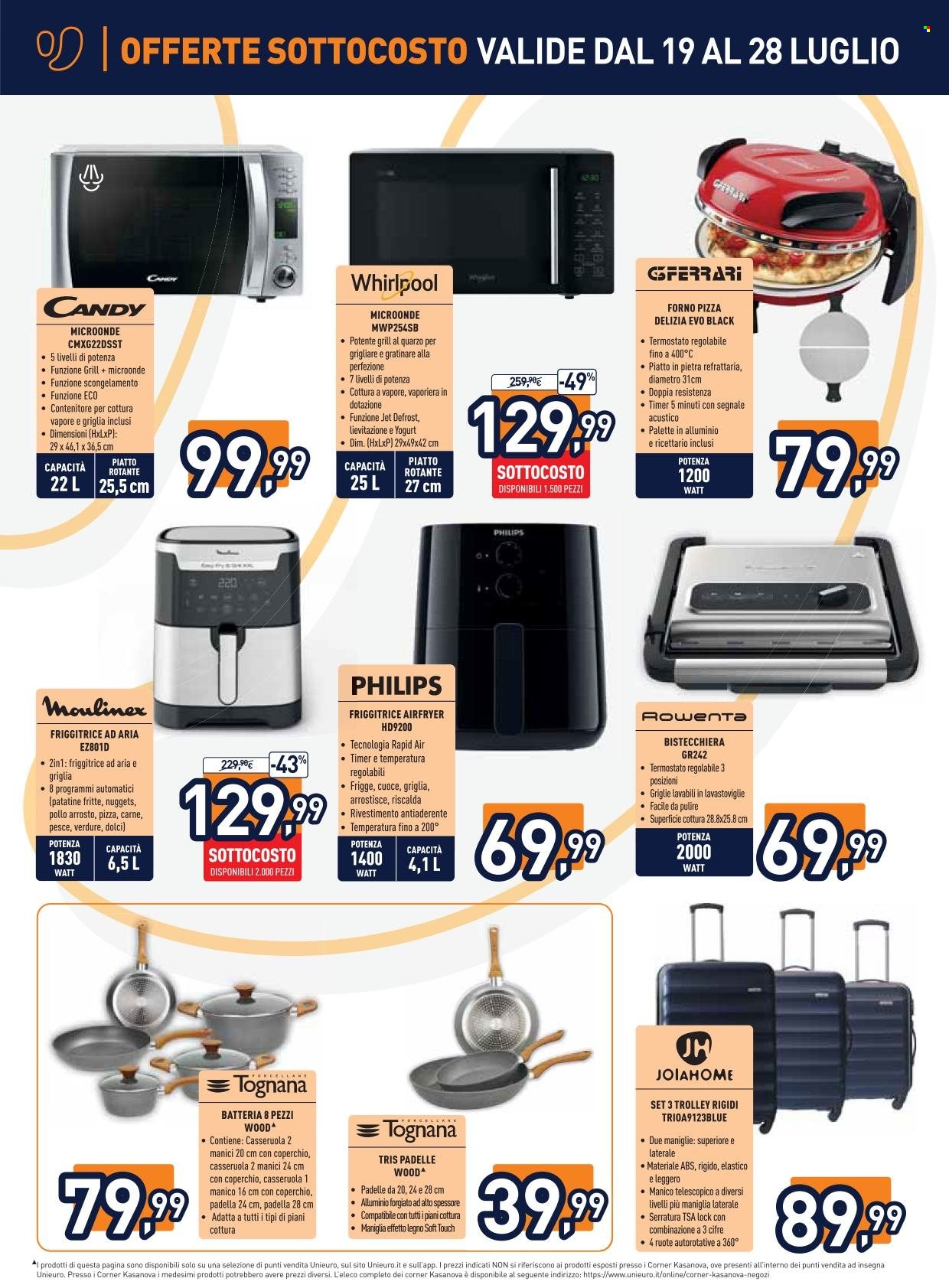 Volantino Unieuro - 19/7/2024 - 28/7/2024. Pagina 16