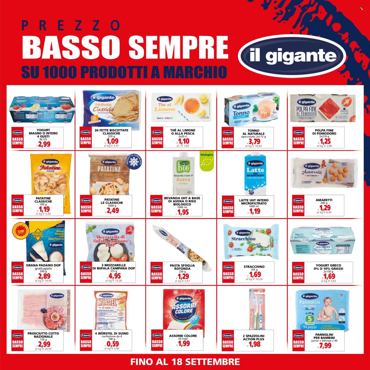 Volantino Il Gigante - 22/7/2024 - 18/9/2024. Pagina 7