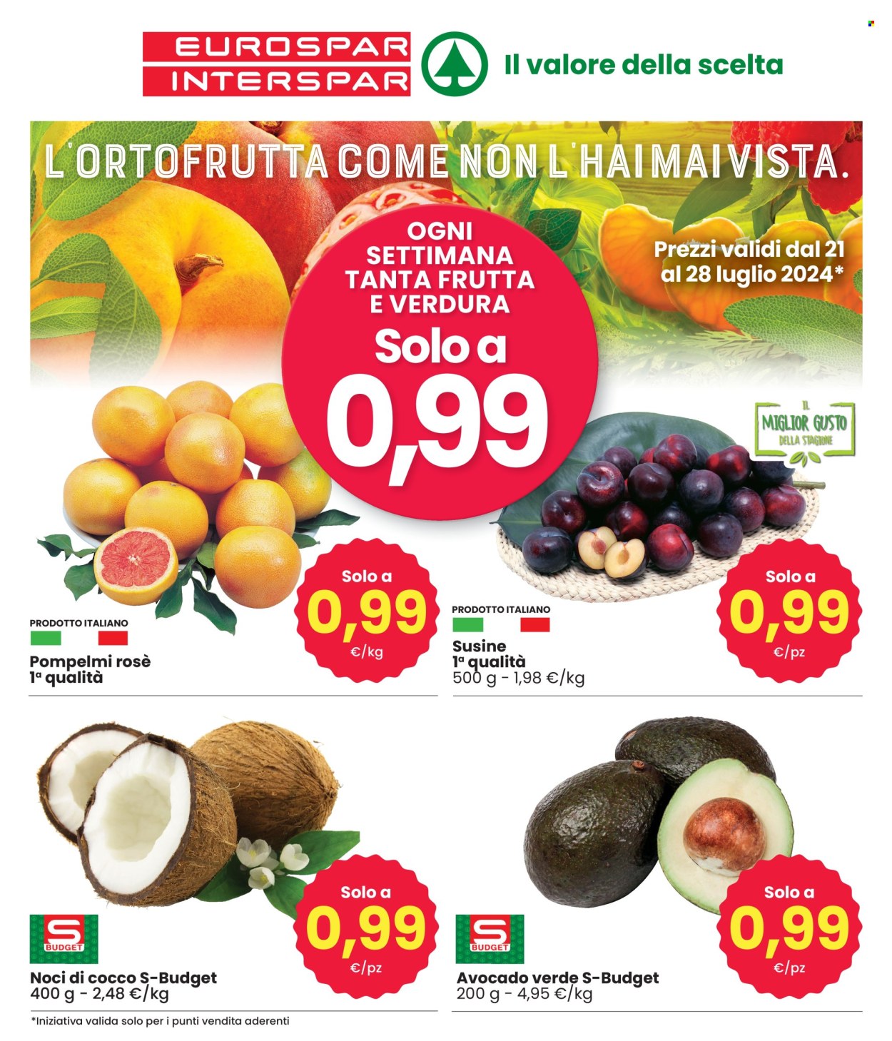 Volantino Interspar - 21/7/2024 - 28/7/2024. Pagina 4