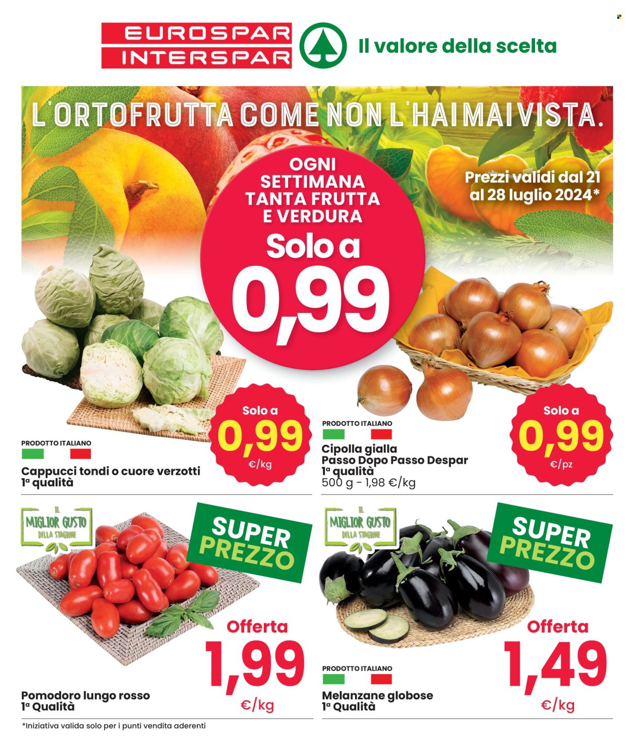 Volantino Interspar - 21/7/2024 - 28/7/2024. Pagina 6