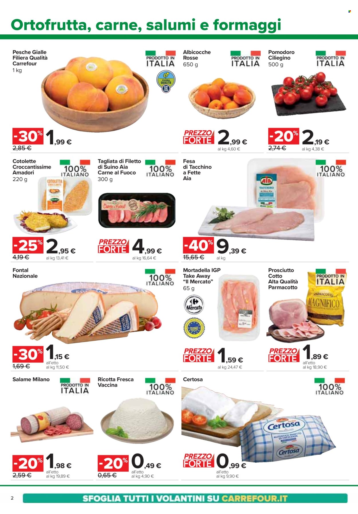 Volantino Carrefour - 25/7/2024 - 6/8/2024. Pagina 2