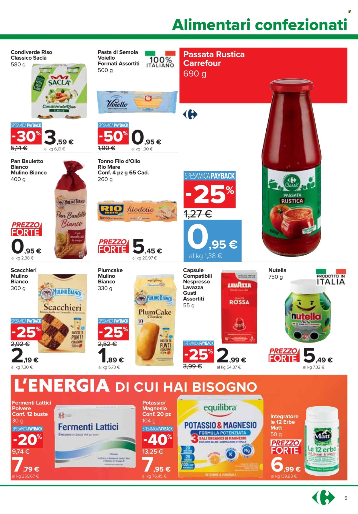 Volantino Carrefour - 25/7/2024 - 6/8/2024. Pagina 5