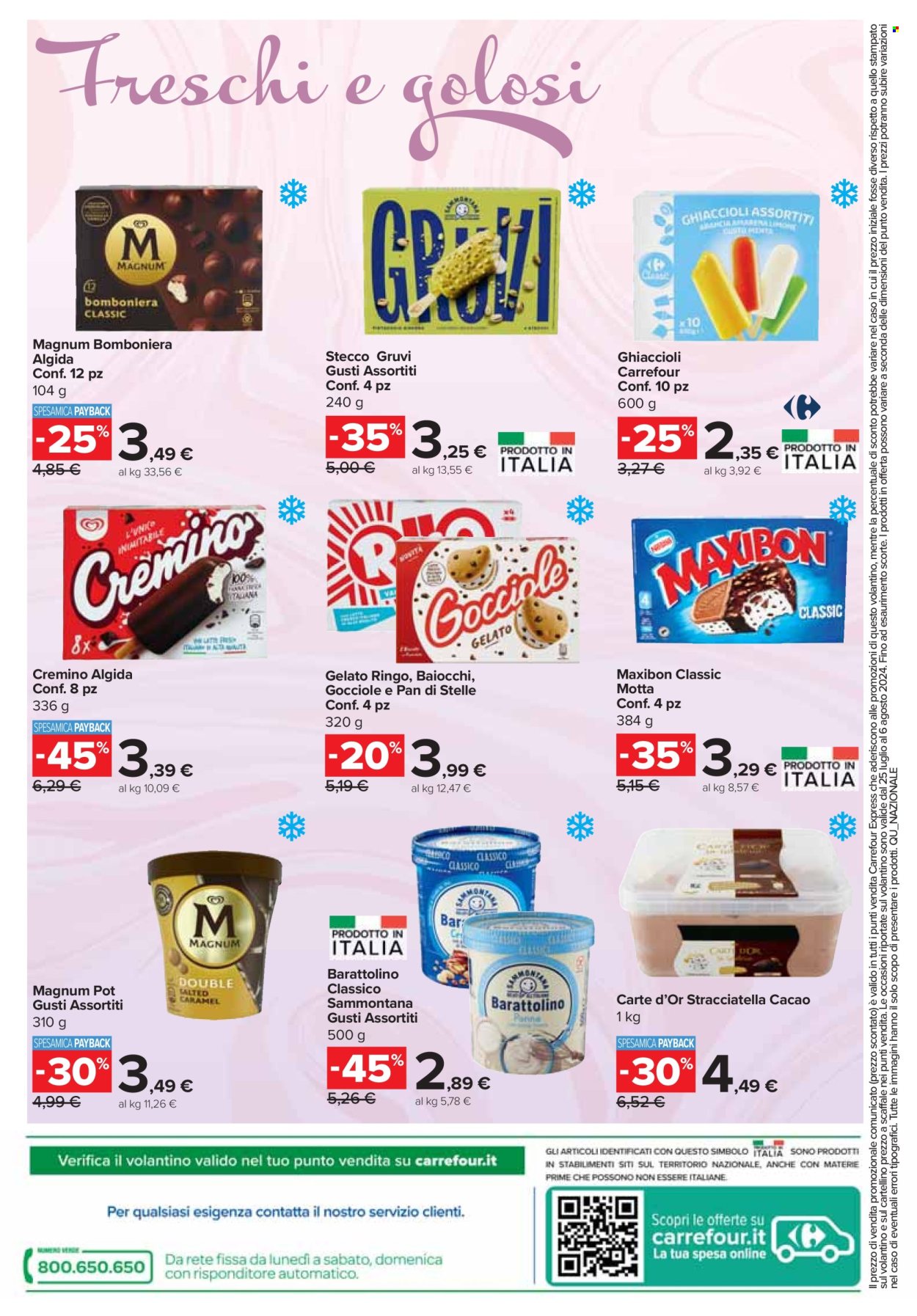 Volantino Carrefour - 25/7/2024 - 6/8/2024. Pagina 8
