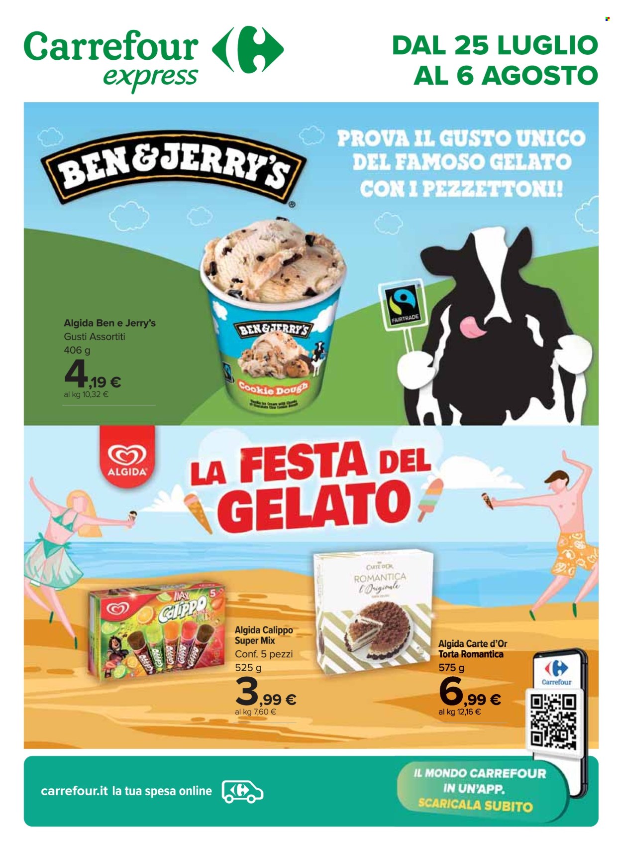 Leták Carrefour - 25.7.2024 - 6.8.2024. Strana 1