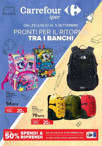 Volantino Carrefour - 25/7/2024 - 5/9/2024.