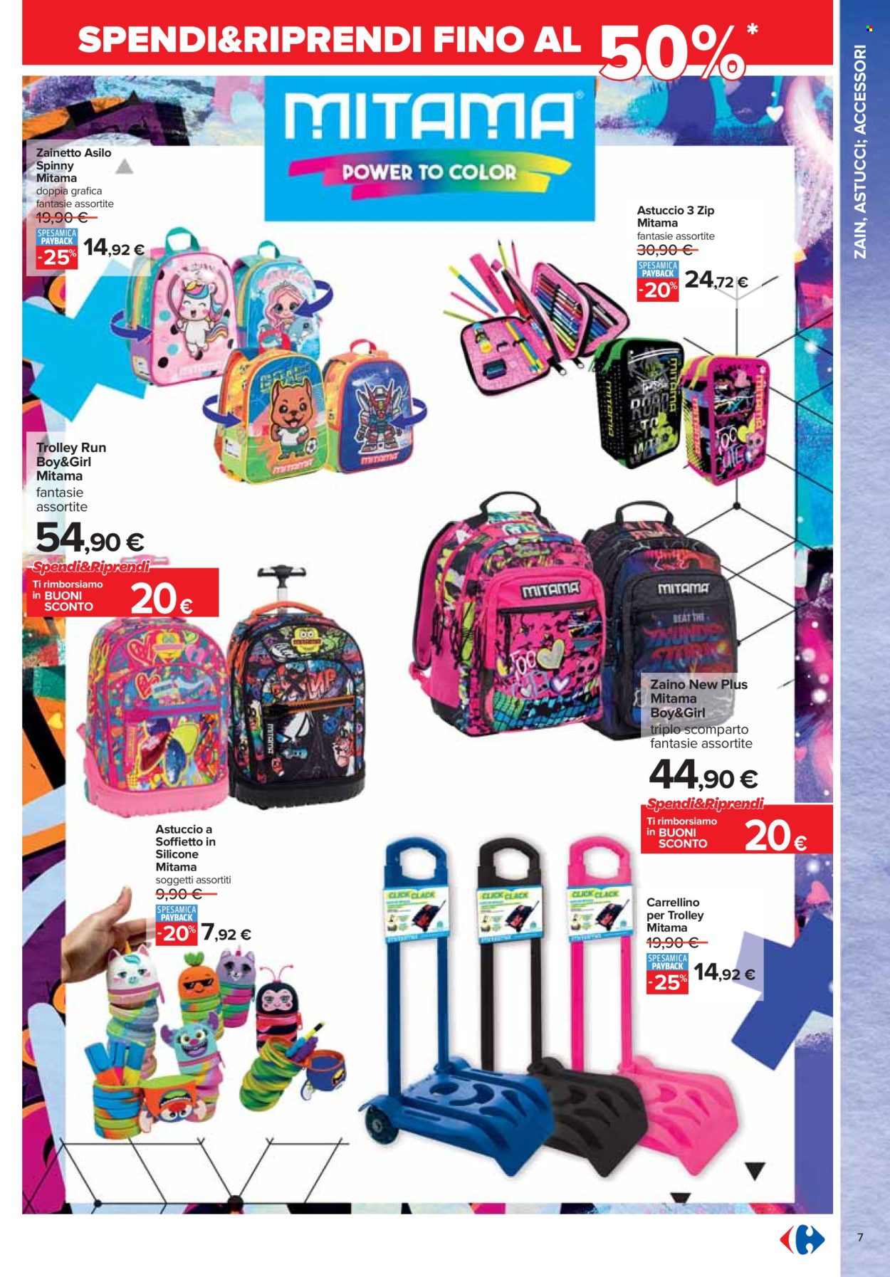Volantino Carrefour - 25/7/2024 - 5/9/2024. Pagina 7