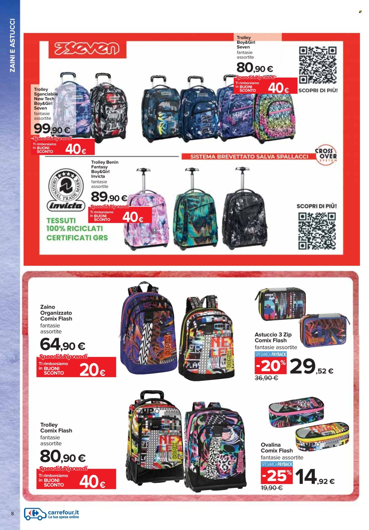 Volantino Carrefour - 25/7/2024 - 5/9/2024. Pagina 8