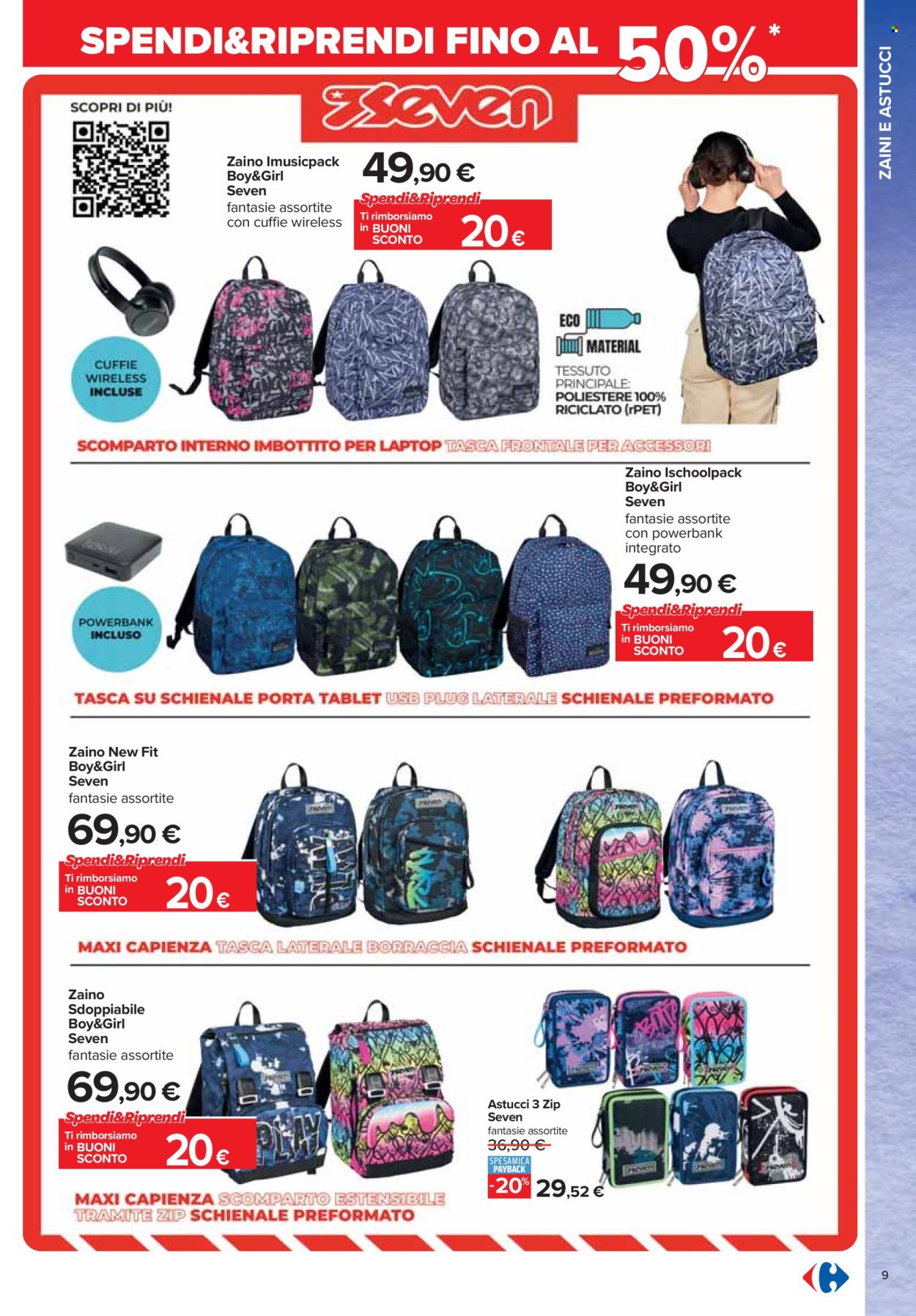 Volantino Carrefour - 25/7/2024 - 5/9/2024. Pagina 9