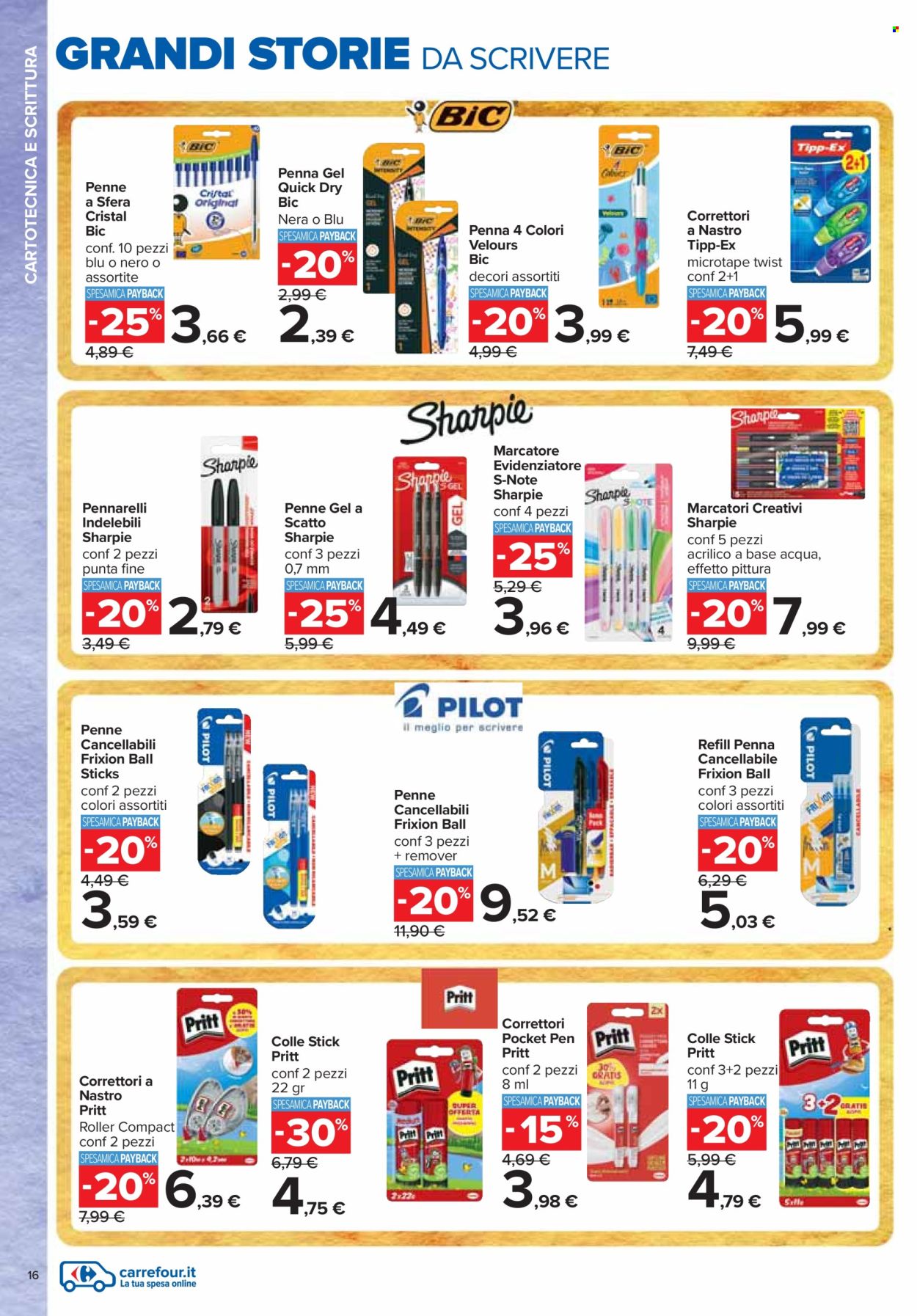 Volantino Carrefour - 25/7/2024 - 5/9/2024. Pagina 16