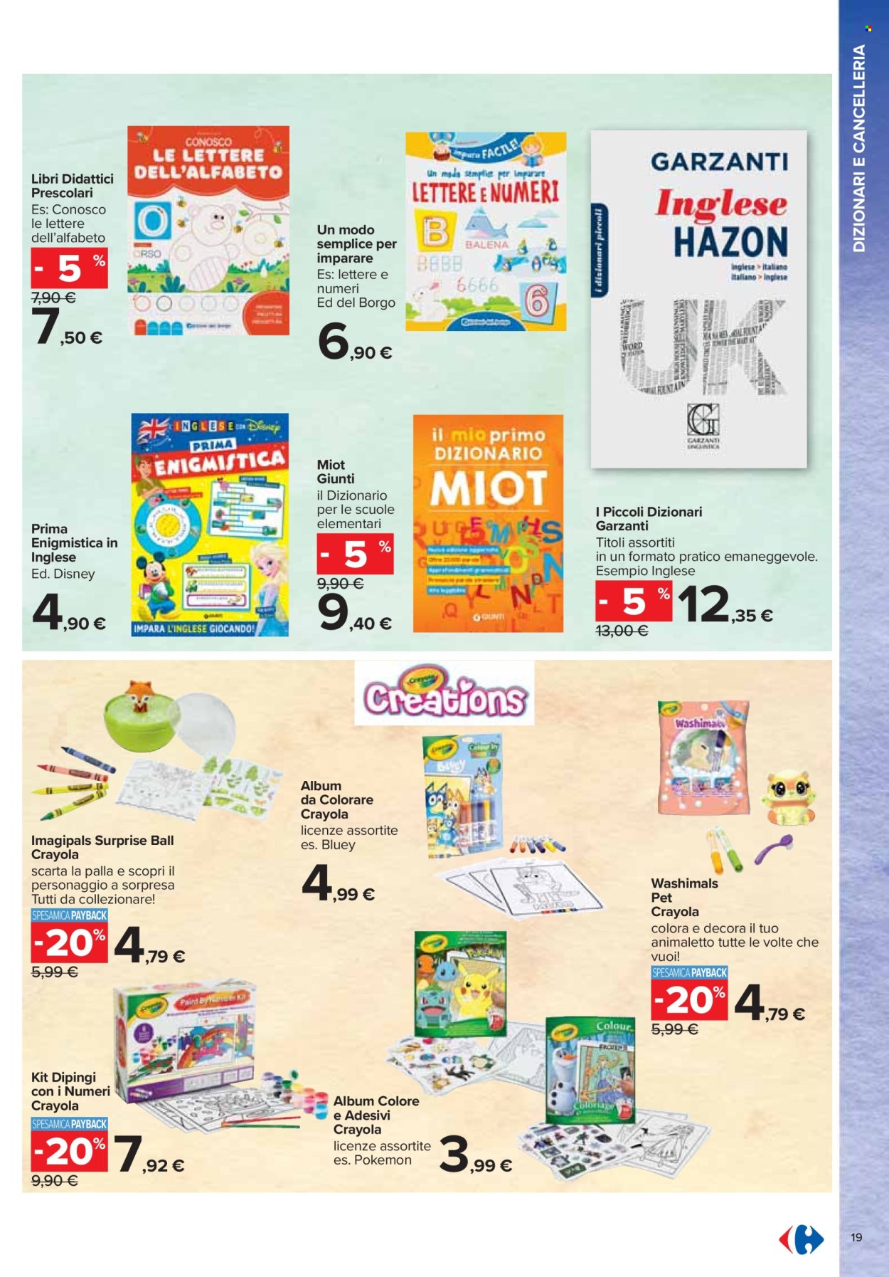 Volantino Carrefour - 25/7/2024 - 5/9/2024. Pagina 19