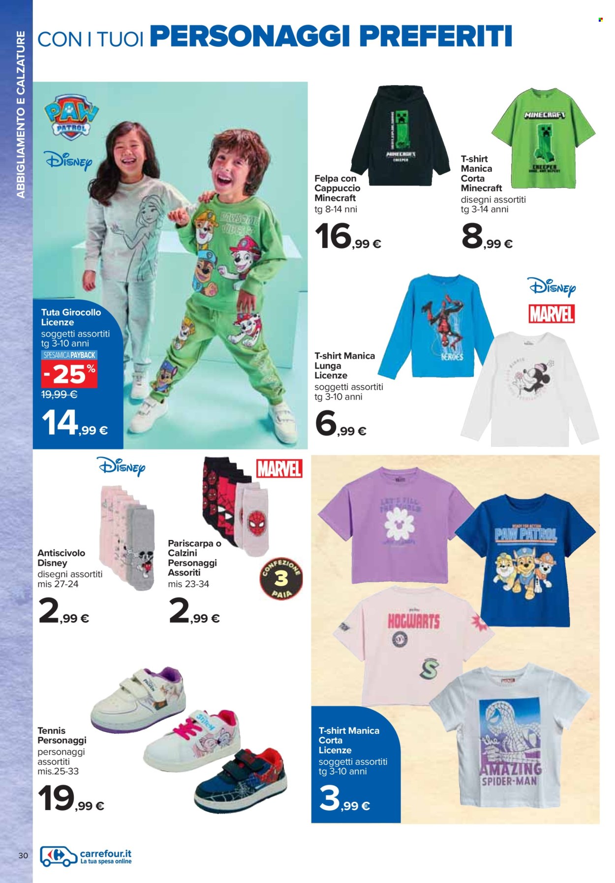 Volantino Carrefour - 25/7/2024 - 5/9/2024. Pagina 30