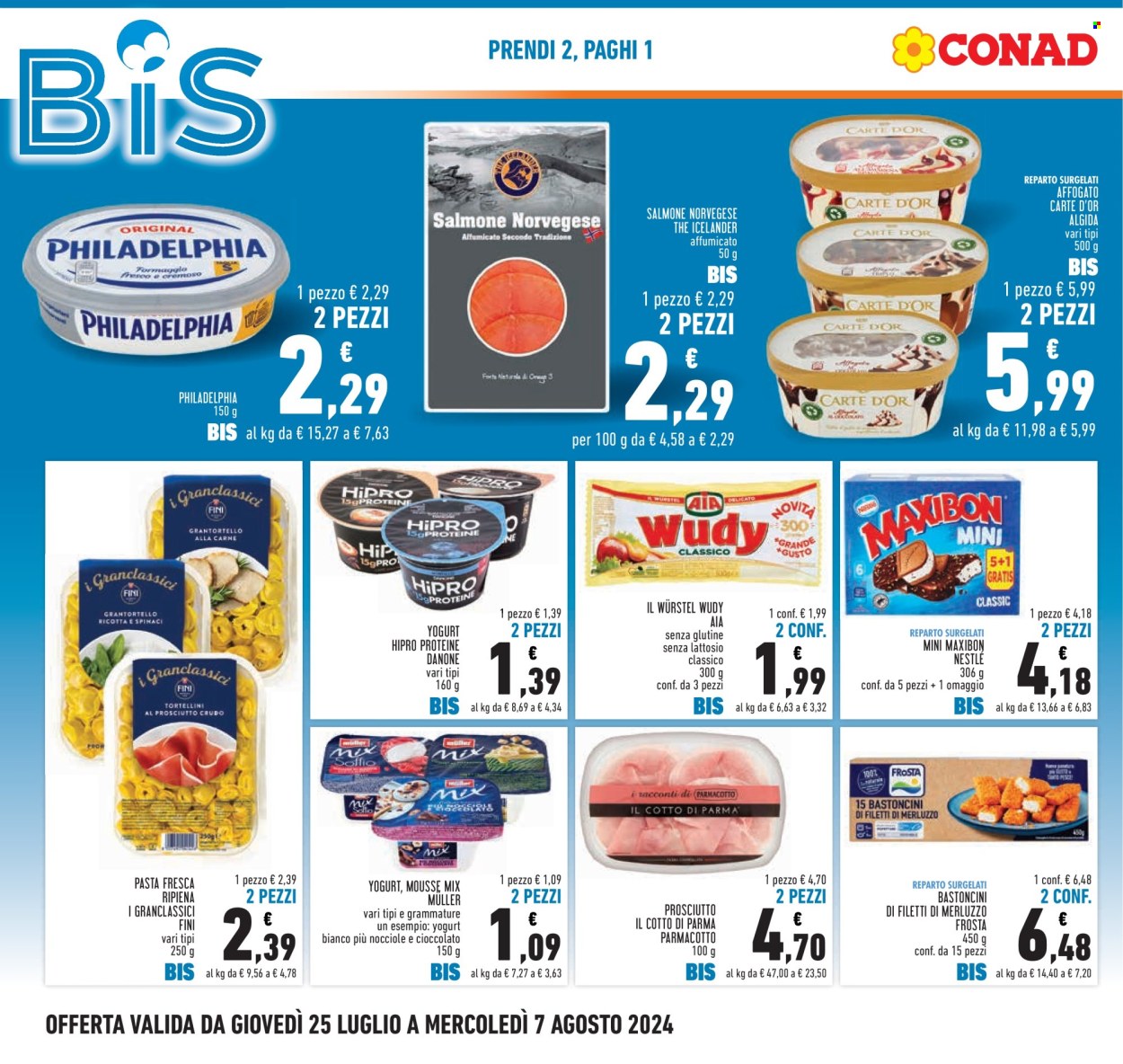 Leták Conad - 25.7.2024 - 7.8.2024. Strana 2