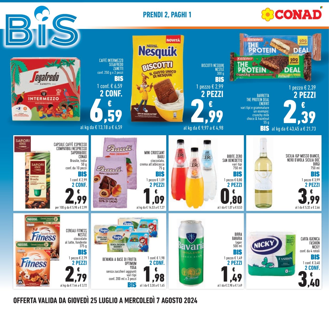Volantino Conad - 25/7/2024 - 7/8/2024. Pagina 4