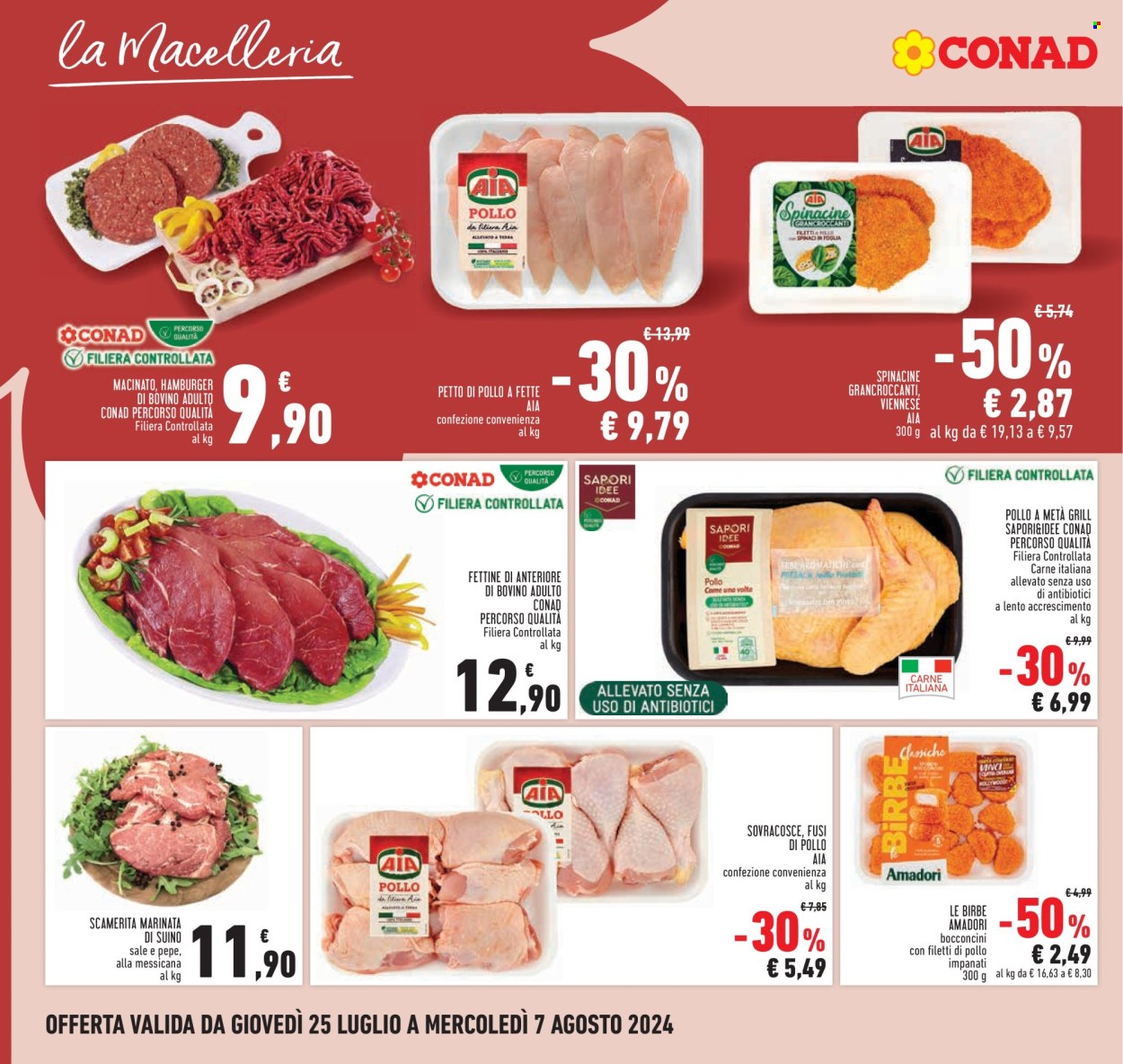 Volantino Conad - 25/7/2024 - 7/8/2024. Pagina 8