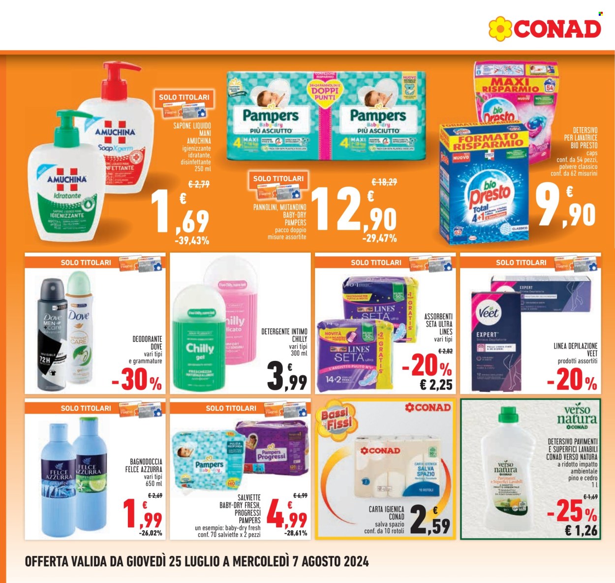 Leták Conad - 25.7.2024 - 7.8.2024. Strana 16