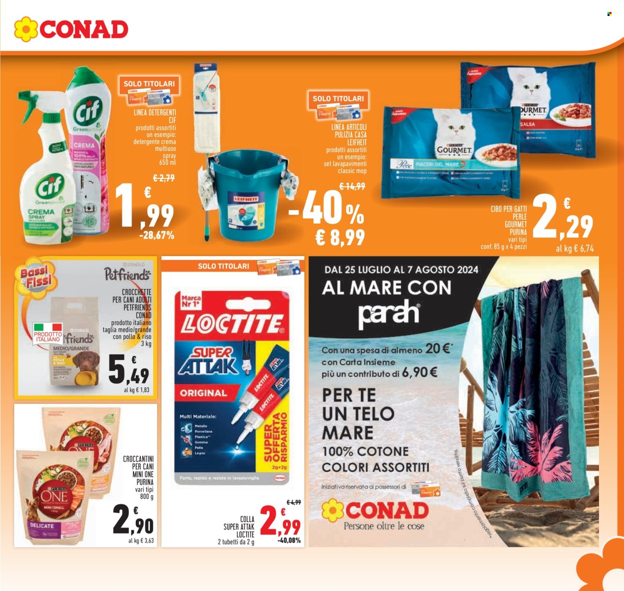 Leták Conad - 25.7.2024 - 7.8.2024. Strana 17