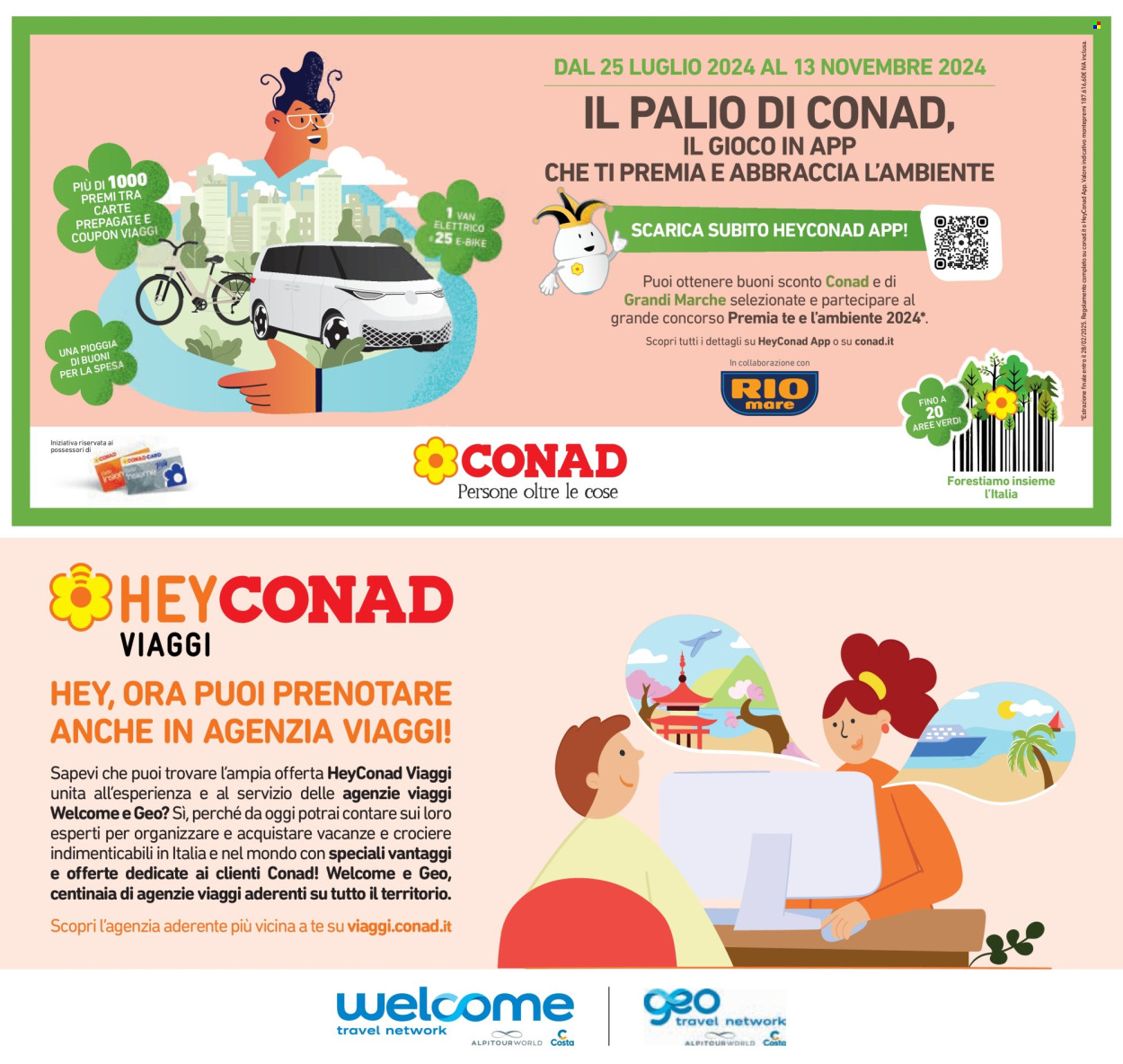 Volantino Conad - 25/7/2024 - 7/8/2024. Pagina 20