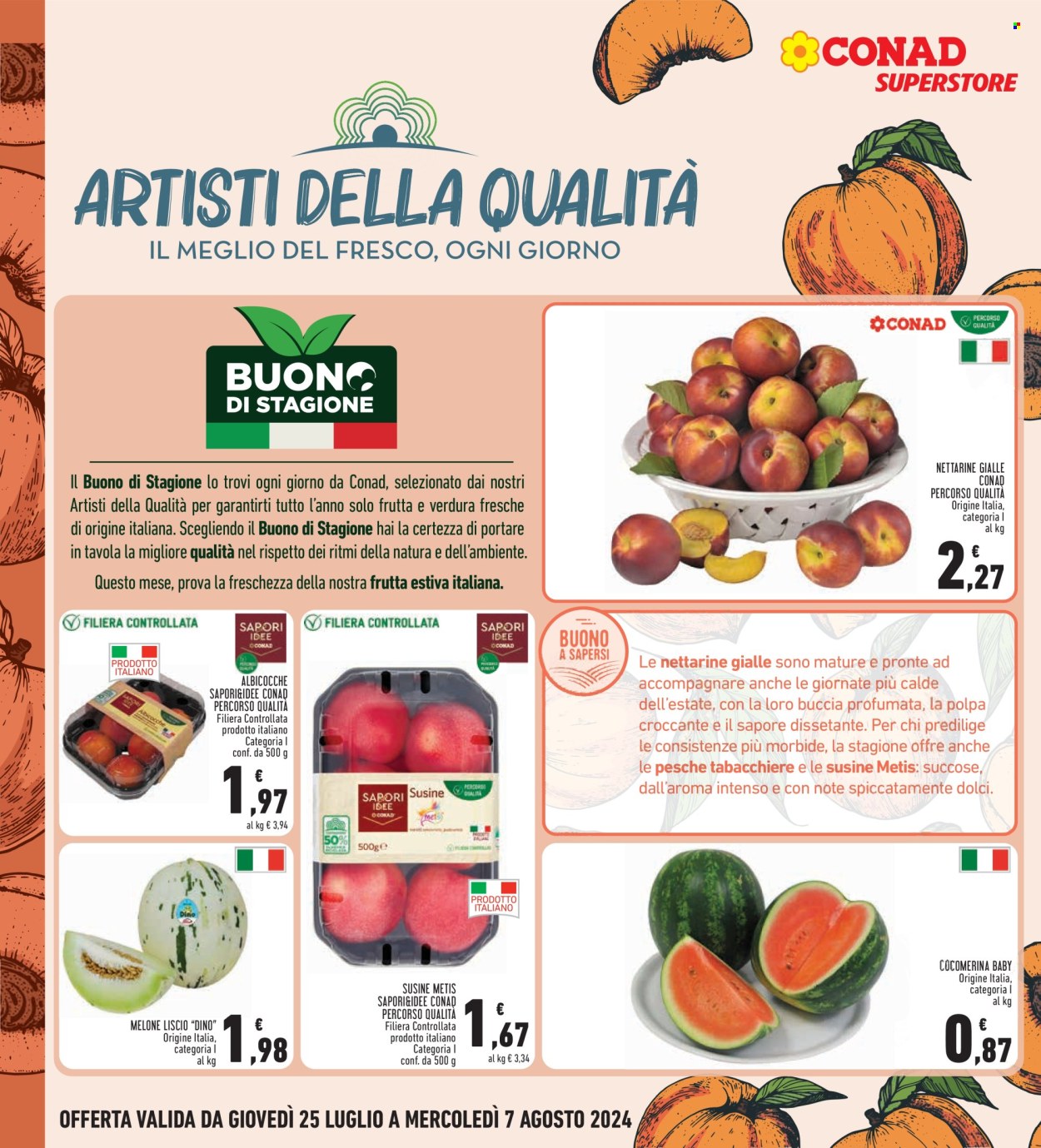 Volantino Conad Superstore - 25/7/2024 - 7/8/2024. Pagina 8