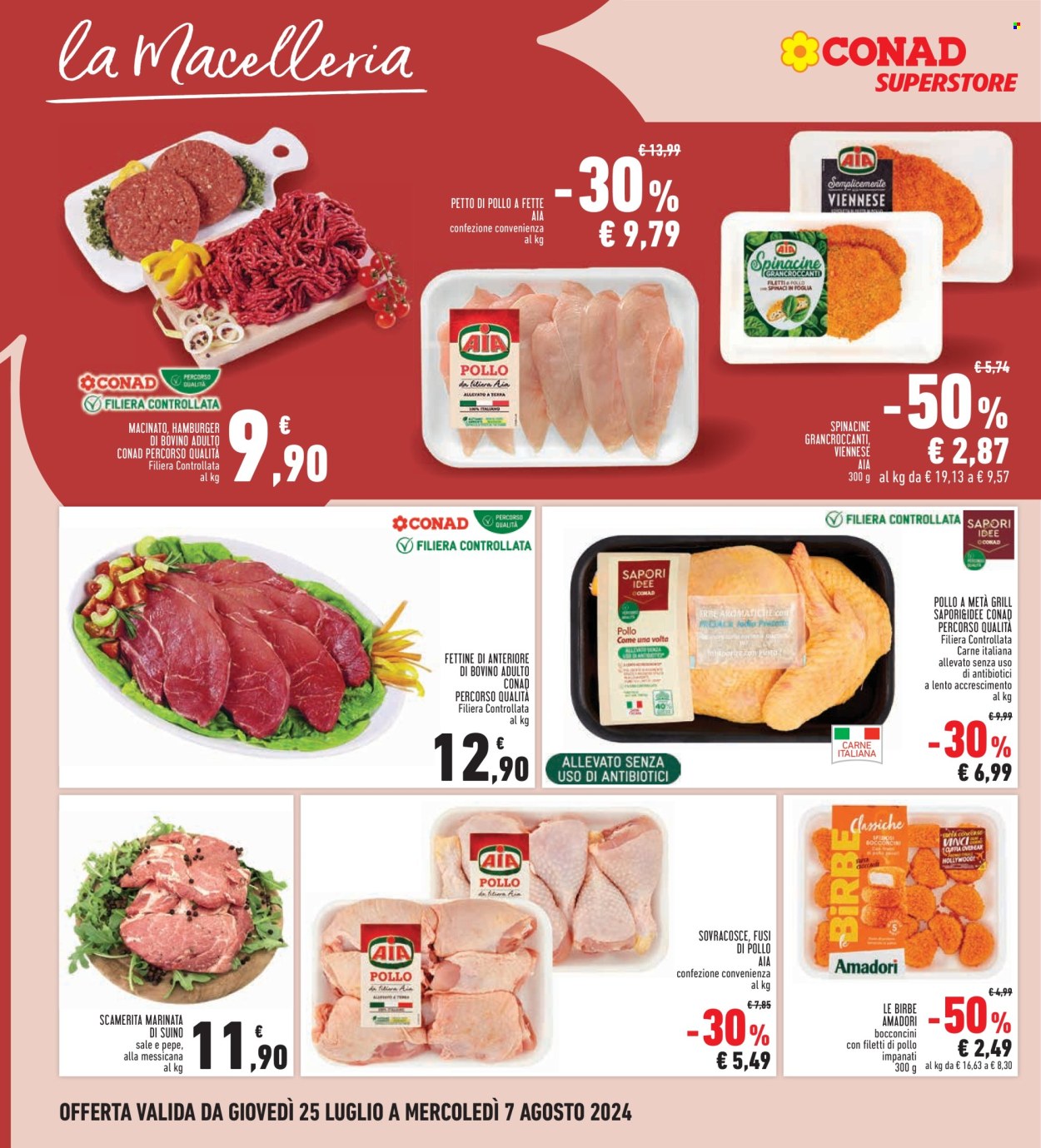 Volantino Conad Superstore - 25/7/2024 - 7/8/2024. Pagina 10