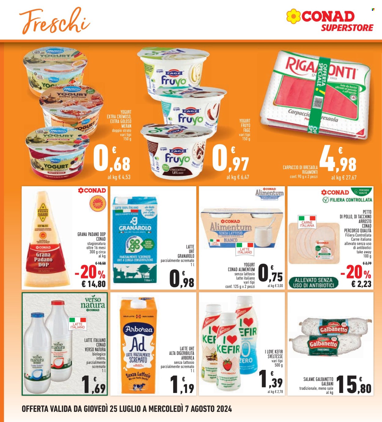 Volantino Conad Superstore - 25/7/2024 - 7/8/2024. Pagina 14