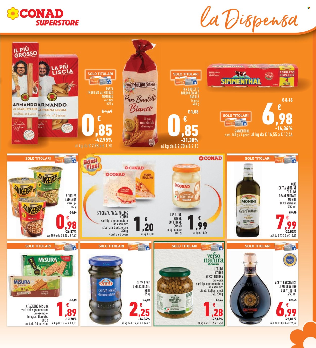 Volantino Conad Superstore - 25/7/2024 - 7/8/2024. Pagina 17