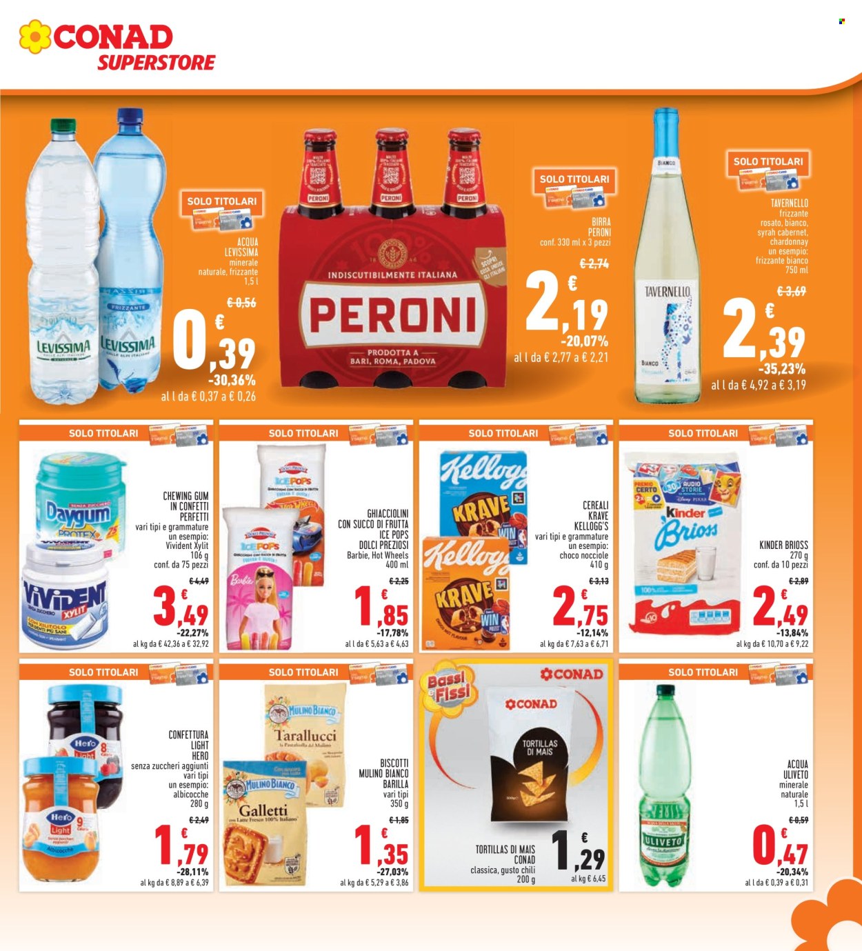 Volantino Conad Superstore - 25/7/2024 - 7/8/2024. Pagina 19
