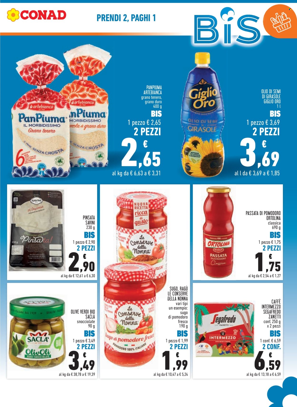 Volantino Margherita Conad - 25/7/2024 - 7/8/2024. Pagina 3