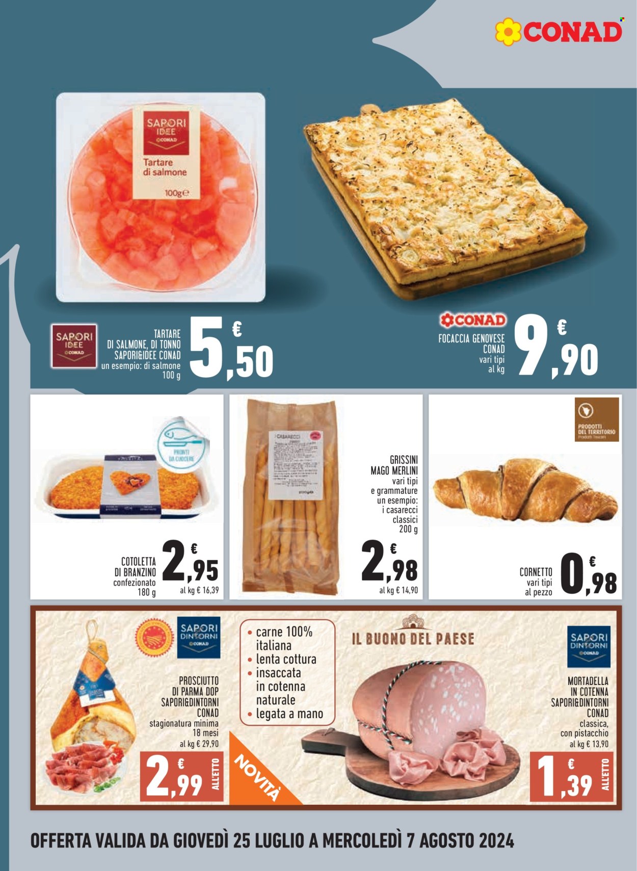 Leták Margherita Conad - 25.7.2024 - 7.8.2024. Strana 8