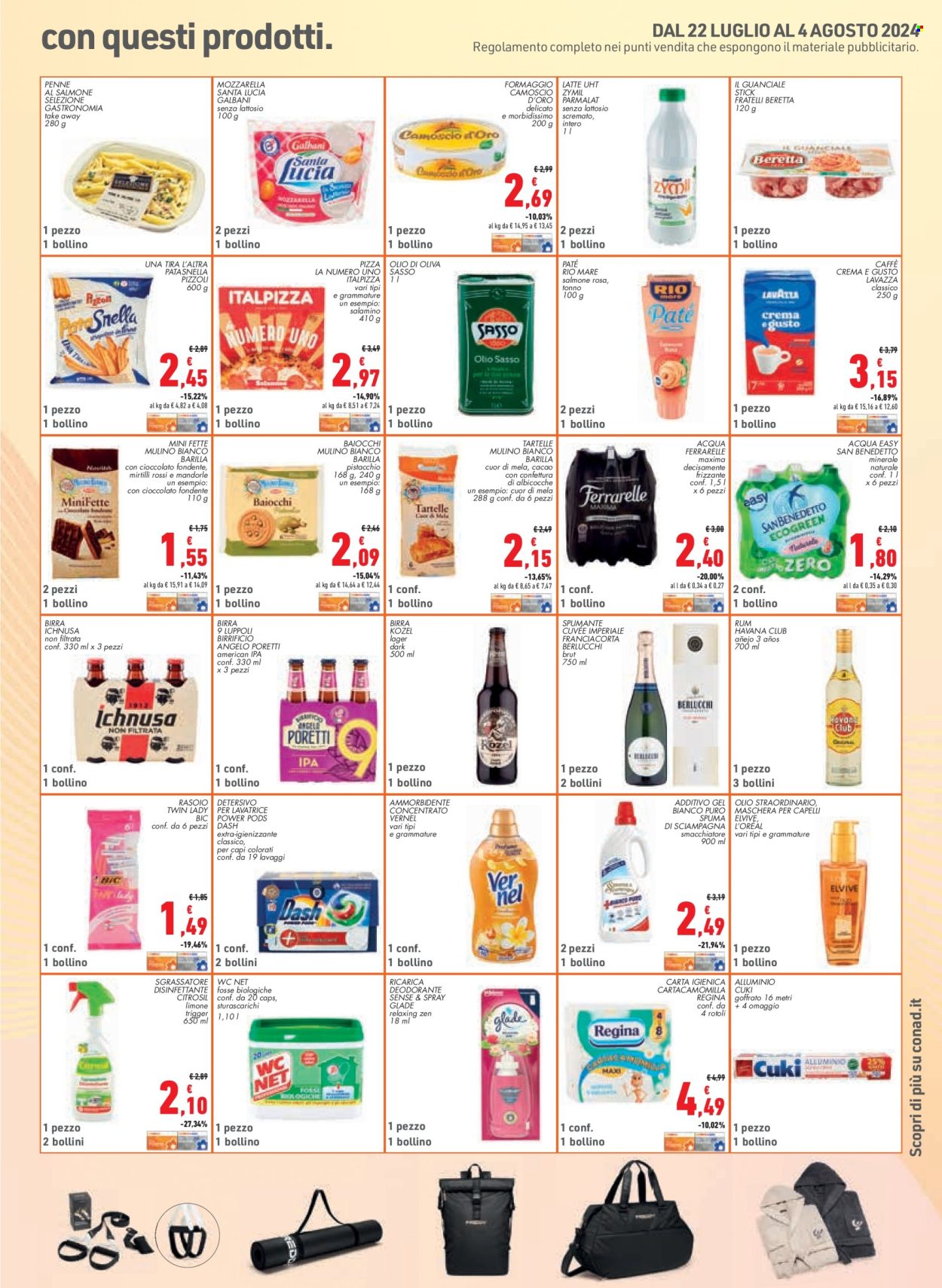 Leták Margherita Conad - 25.7.2024 - 7.8.2024. Strana 19