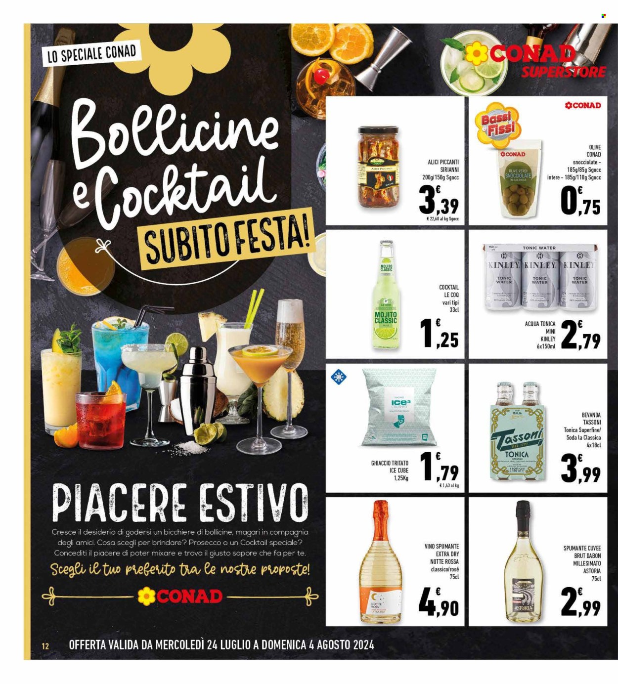 Volantino Conad Superstore - 24/7/2024 - 4/8/2024. Pagina 12