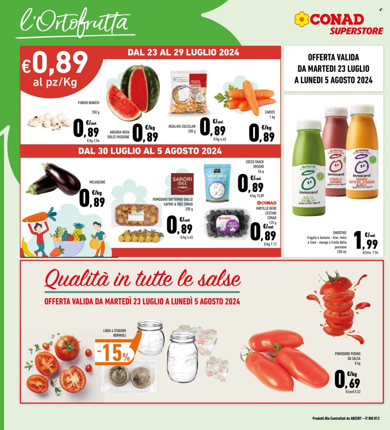 Volantino Conad Superstore - 23/7/2024 - 5/8/2024. Pagina 6