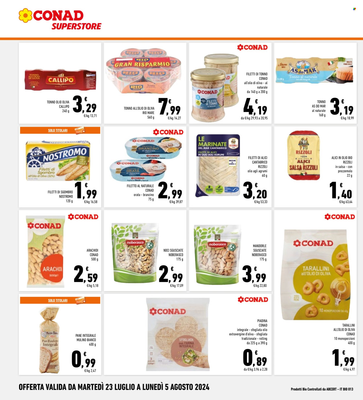 Volantino Conad Superstore - 23/7/2024 - 5/8/2024. Pagina 18