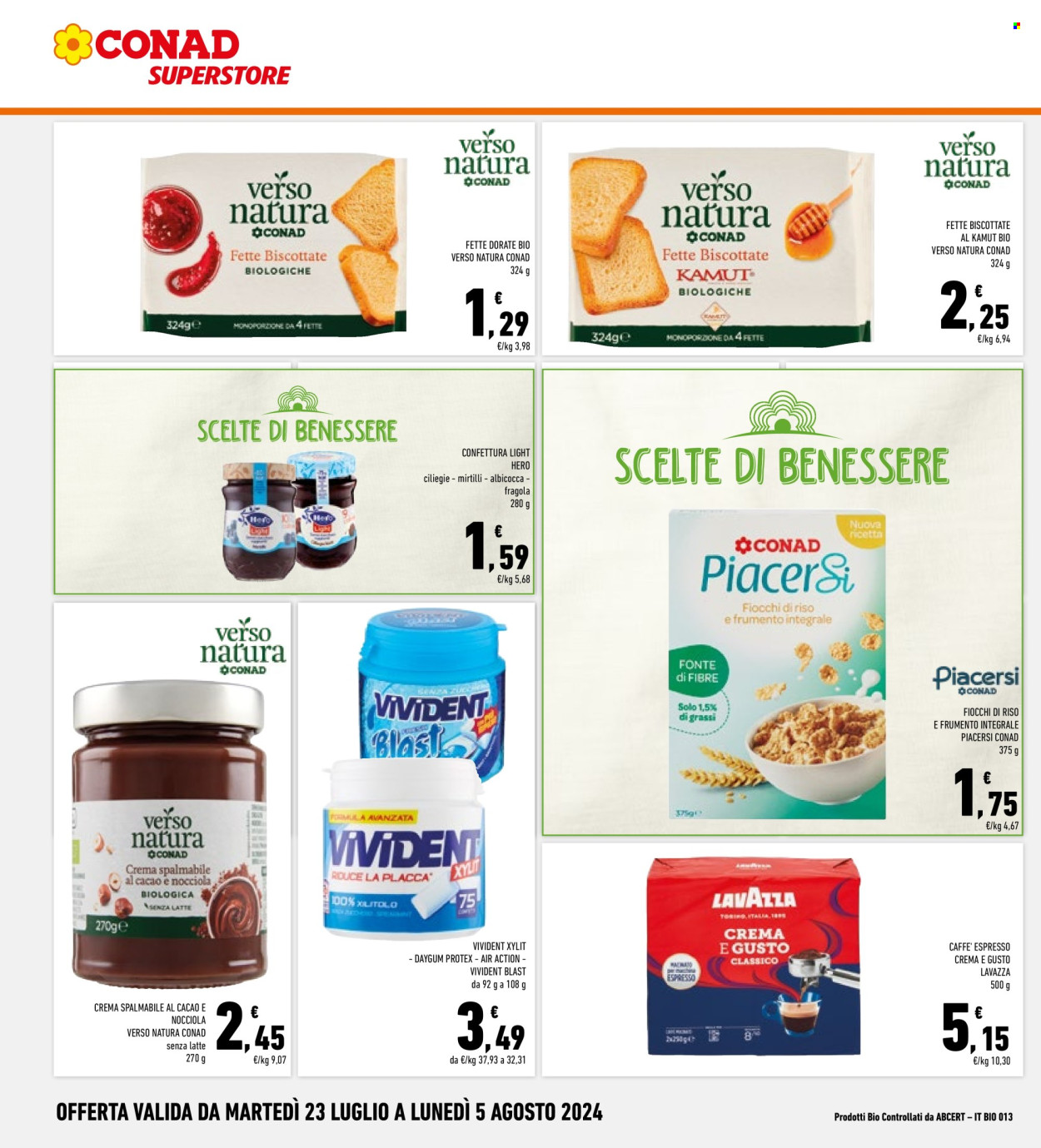 Volantino Conad Superstore - 23/7/2024 - 5/8/2024. Pagina 20