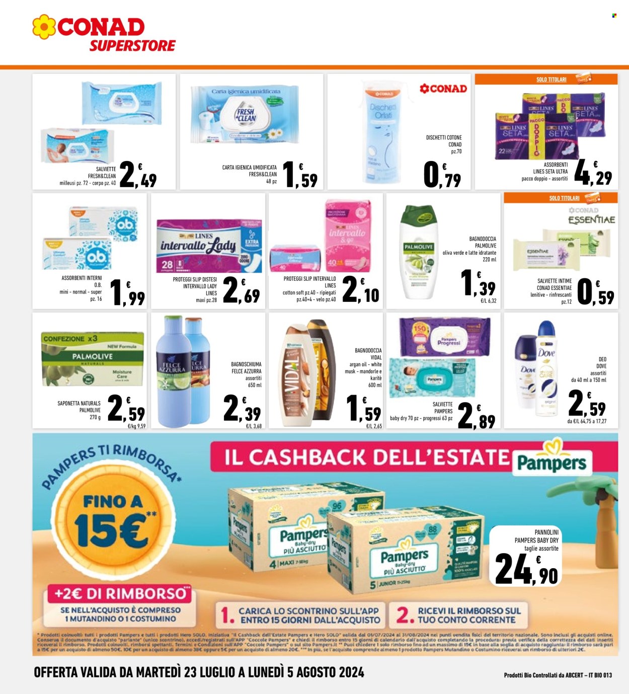 Volantino Conad Superstore - 23/7/2024 - 5/8/2024. Pagina 26