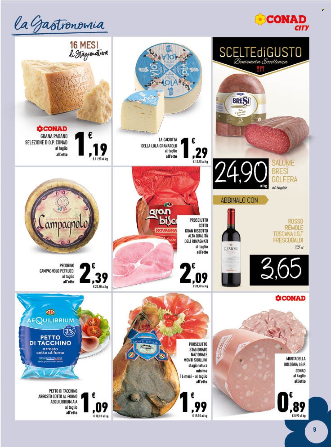 Volantino Conad City - 24/7/2024 - 4/8/2024. Pagina 9
