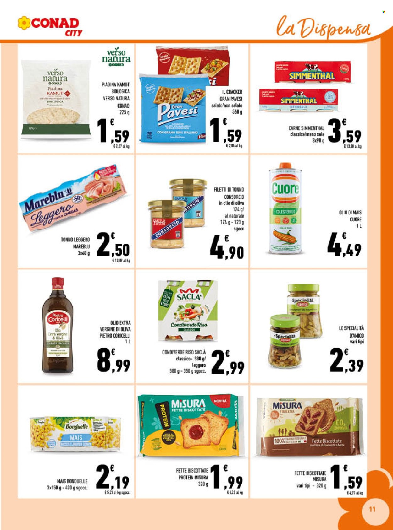 Volantino Conad City - 24/7/2024 - 4/8/2024. Pagina 11
