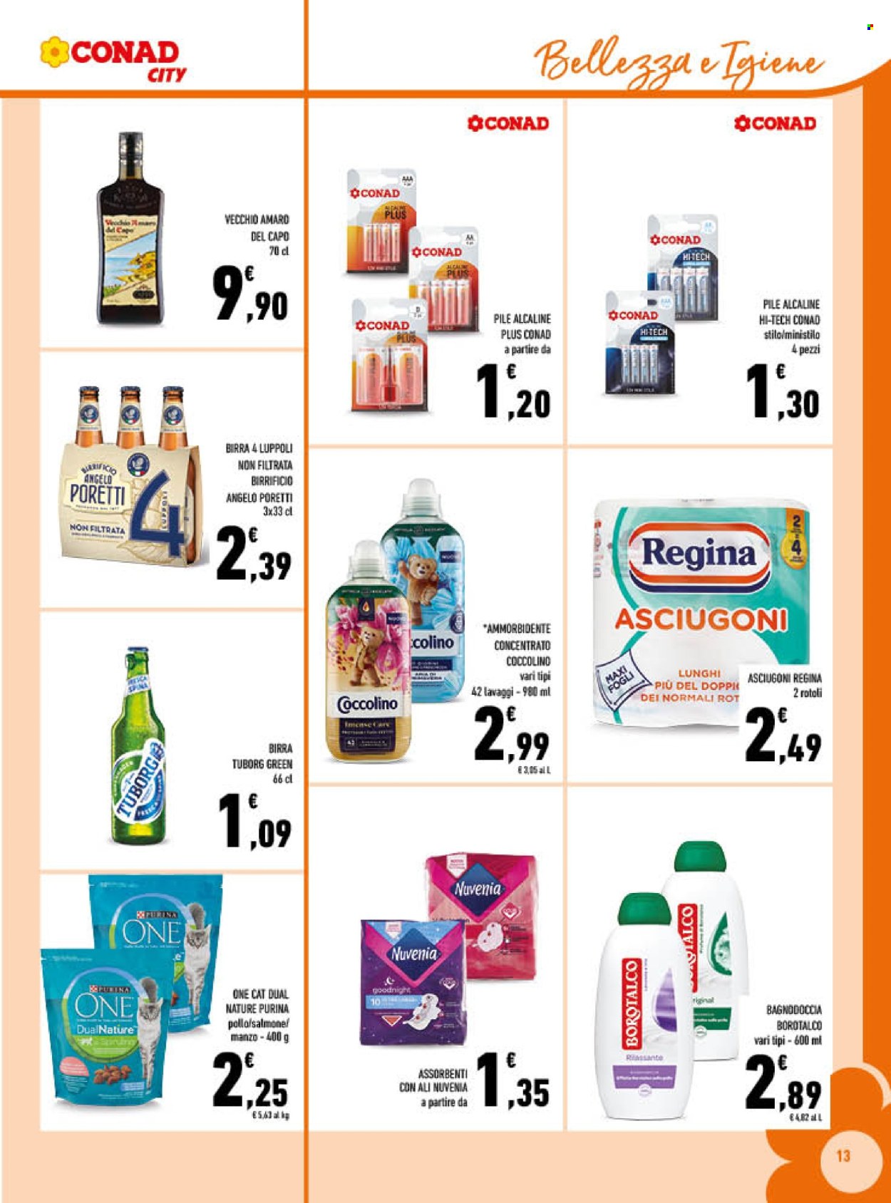 Volantino Conad City - 24/7/2024 - 4/8/2024. Pagina 13