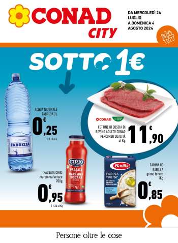 Volantino Conad - 24/7/2024 - 4/8/2024.
