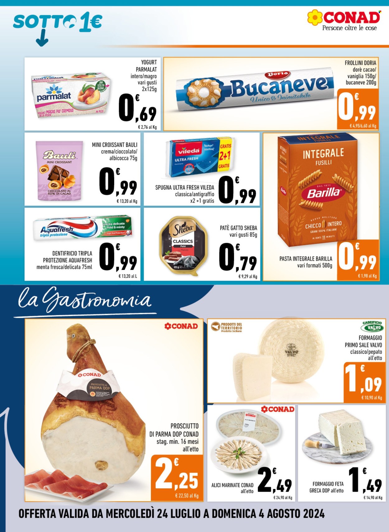 Volantino Conad - 24/7/2024 - 4/8/2024. Pagina 2