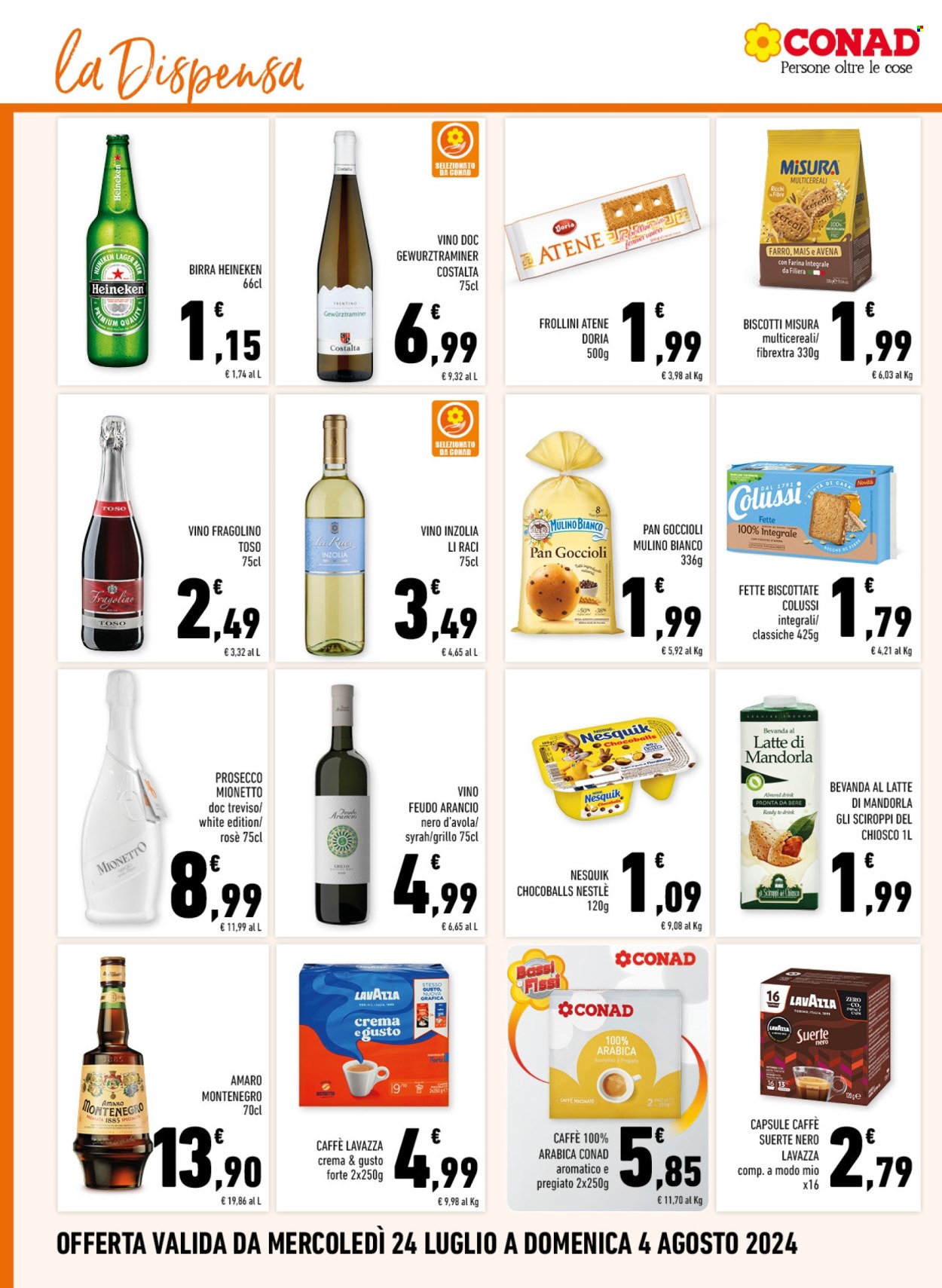 Volantino Margherita Conad - 24/7/2024 - 4/8/2024. Pagina 10