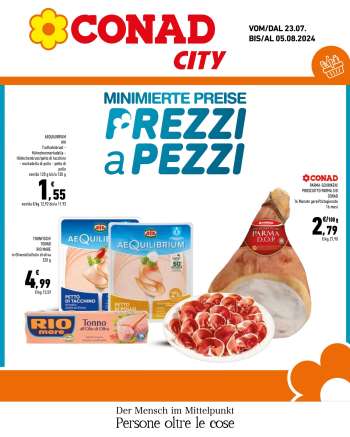 Volantino Conad City - 23/7/2024 - 5/8/2024.