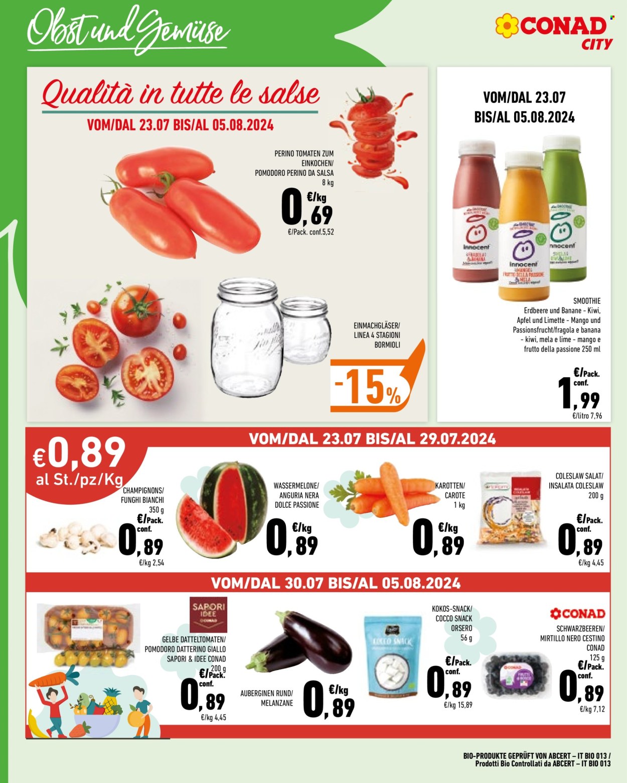 Volantino Conad City - 23/7/2024 - 5/8/2024. Pagina 2