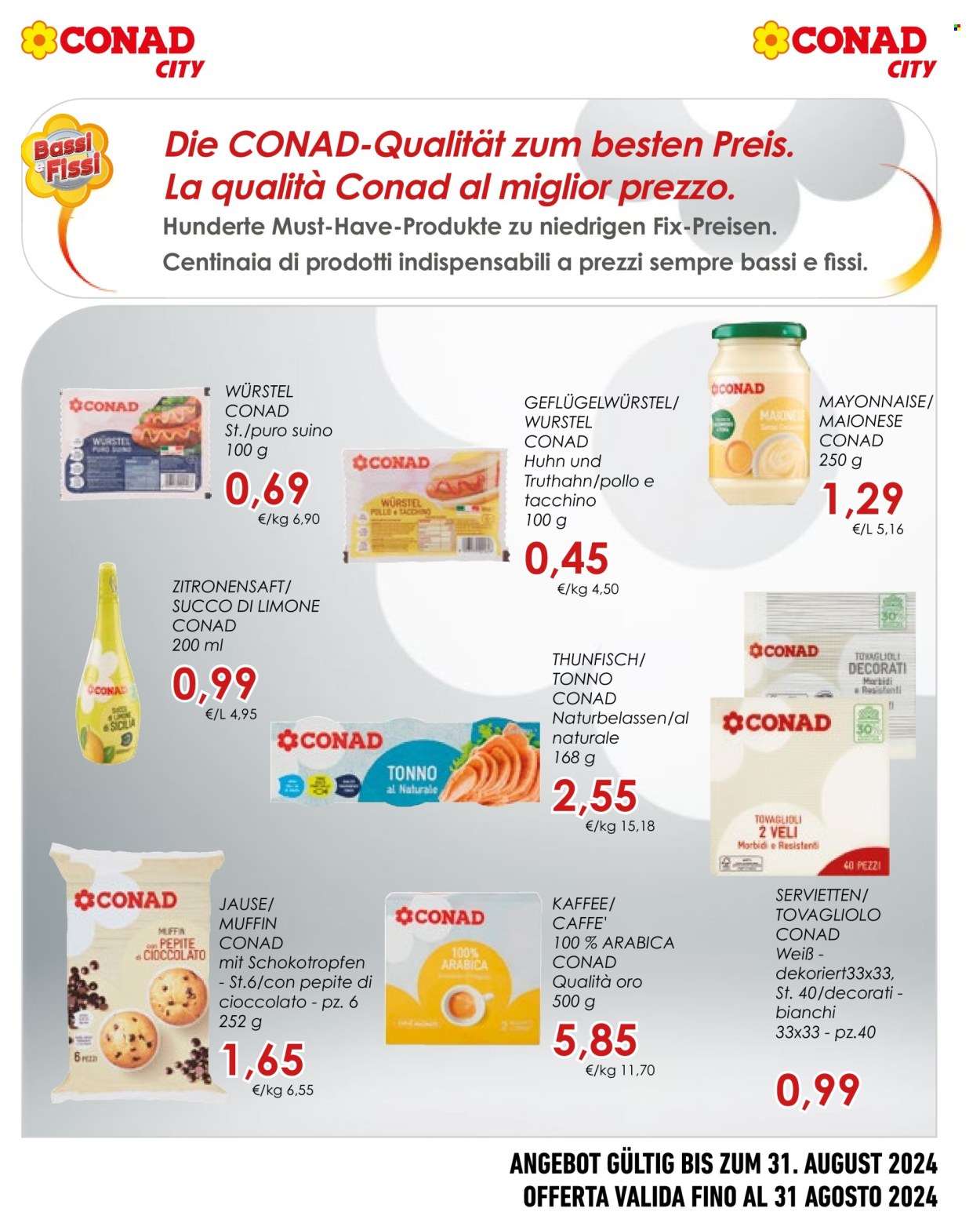 Volantino Conad City - 23/7/2024 - 5/8/2024. Pagina 17