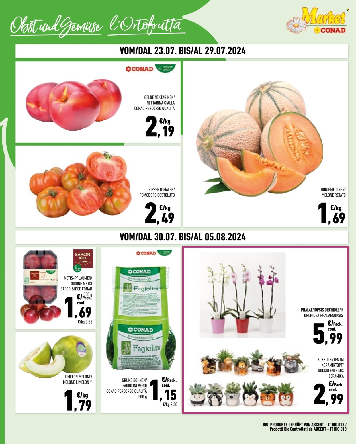 Volantino Market Conad - 23/7/2024 - 5/8/2024. Pagina 2