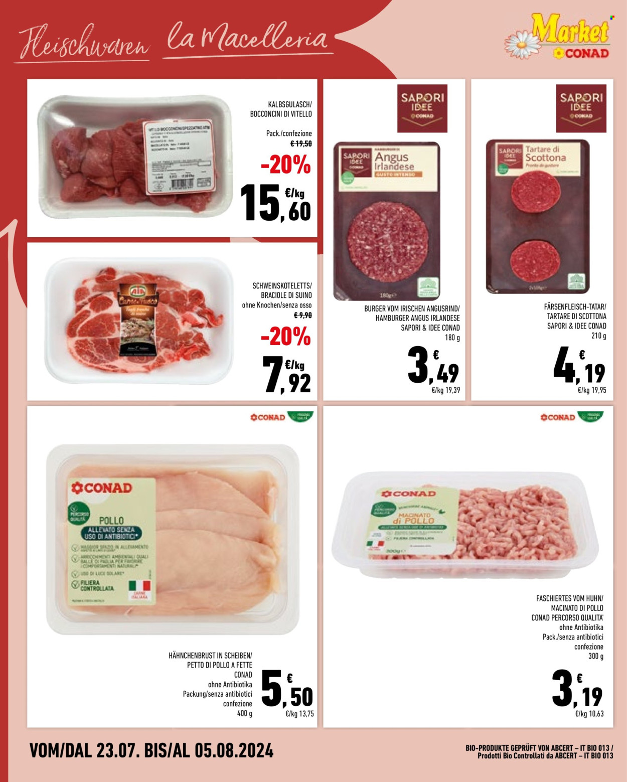 Volantino Market Conad - 23/7/2024 - 5/8/2024. Pagina 4