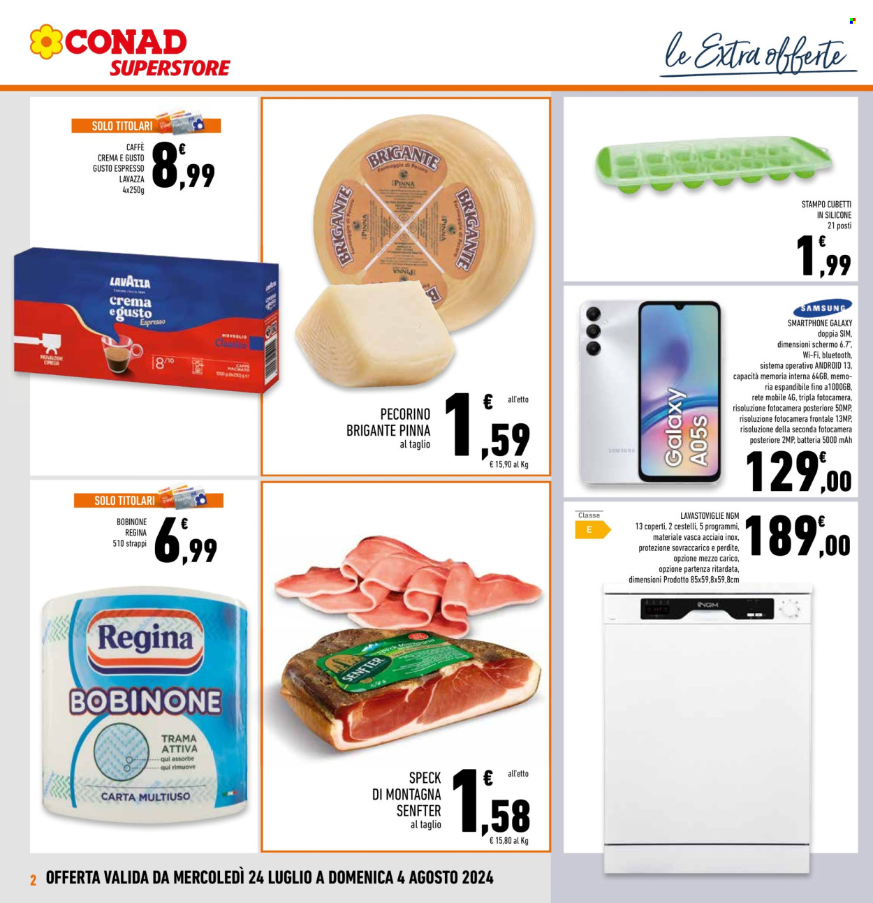 Volantino Conad Superstore - 24/7/2024 - 4/8/2024. Pagina 2