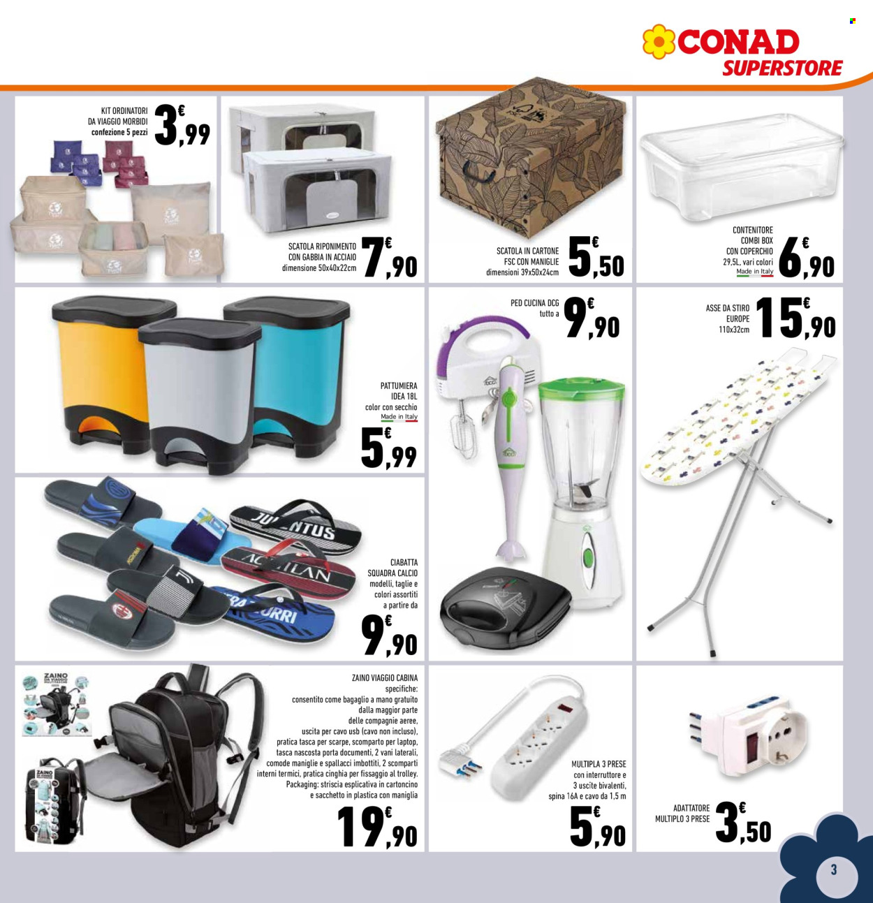 Volantino Conad Superstore - 24/7/2024 - 4/8/2024. Pagina 3
